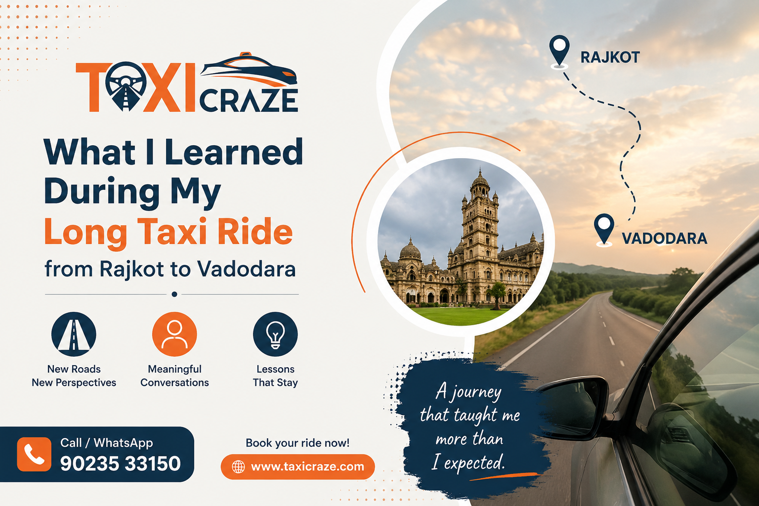 What I Learned During My Long Taxi Ride from Rajkot to Vadodara img