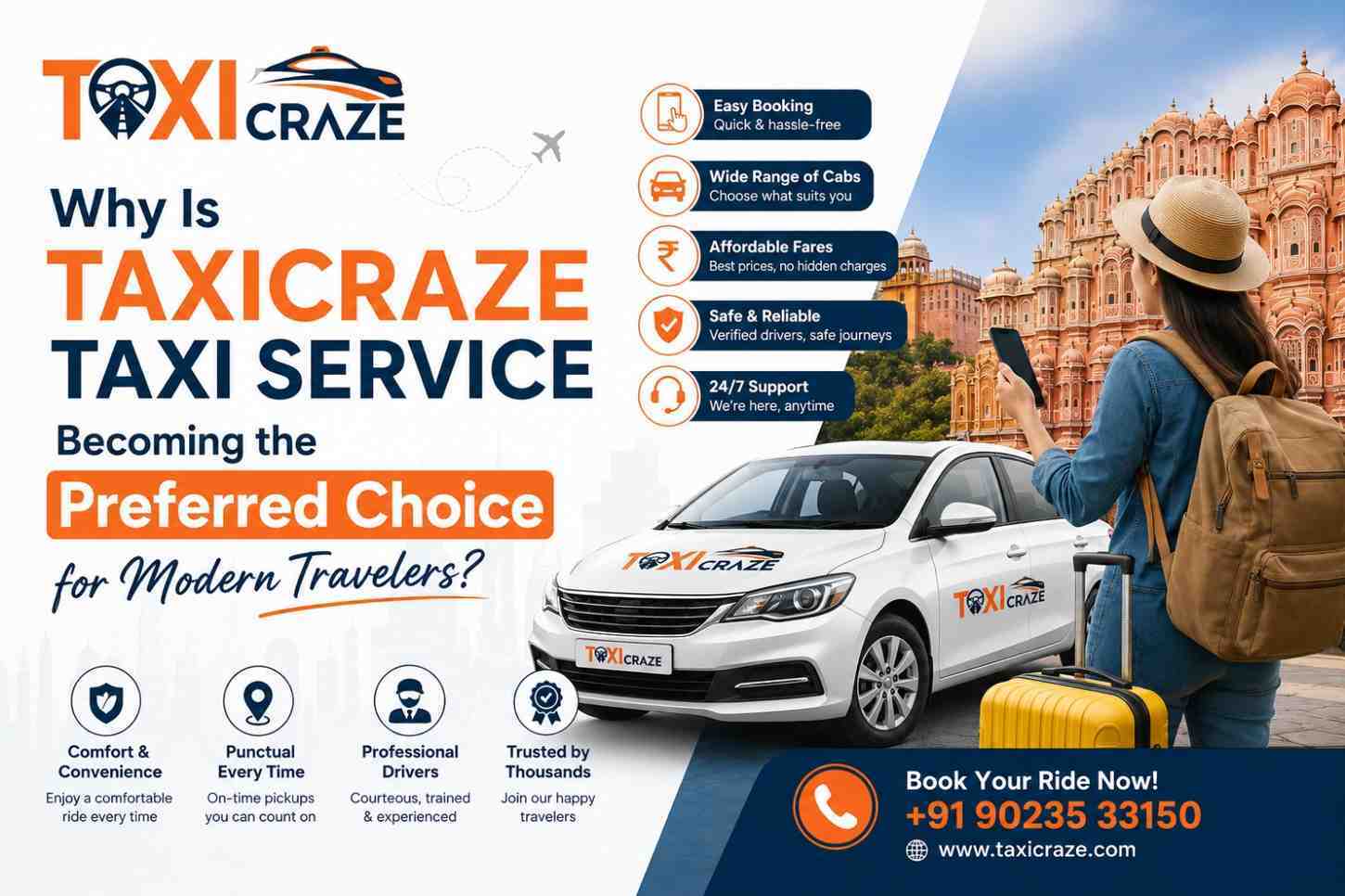Why Is Taxicraze Taxi Service Becoming the Preferred Choice for Modern Travelers? img